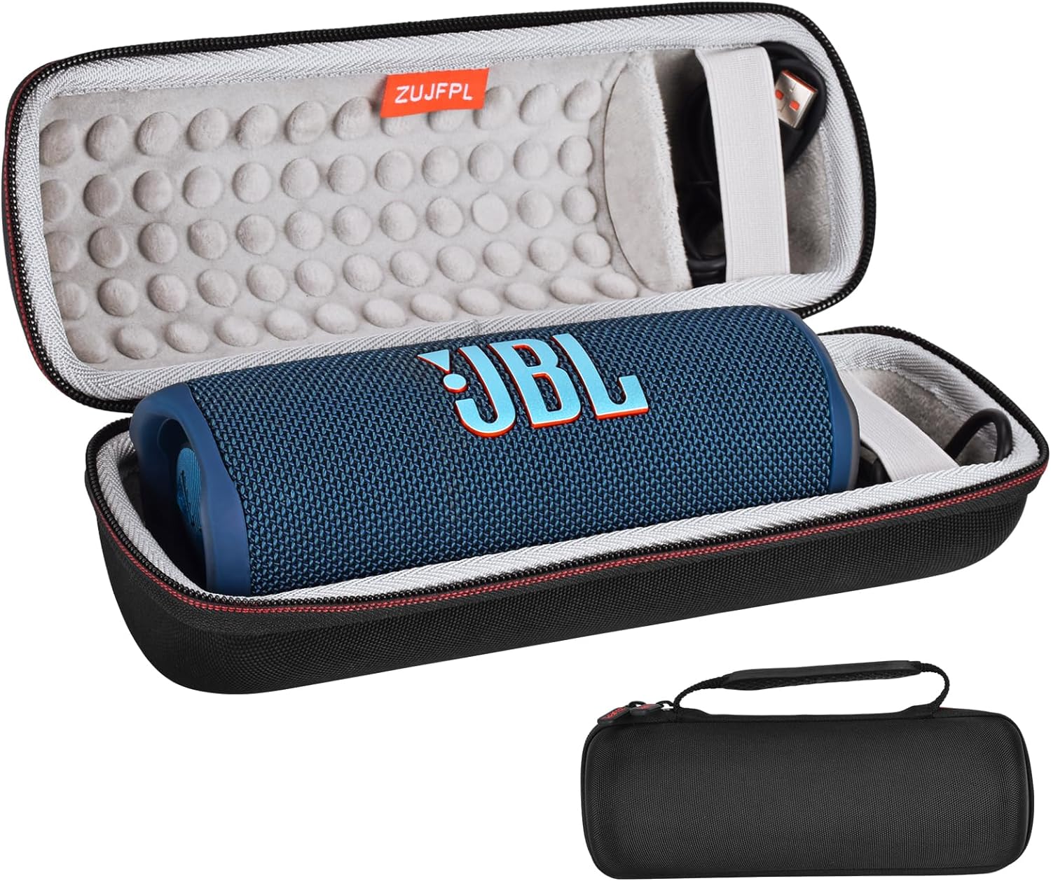 EVA Hard Case for JBL Flip 6 Flip 5 Waterproof Portable Bluetooth Speaker, Fit for JBL Flip 4 Premiu