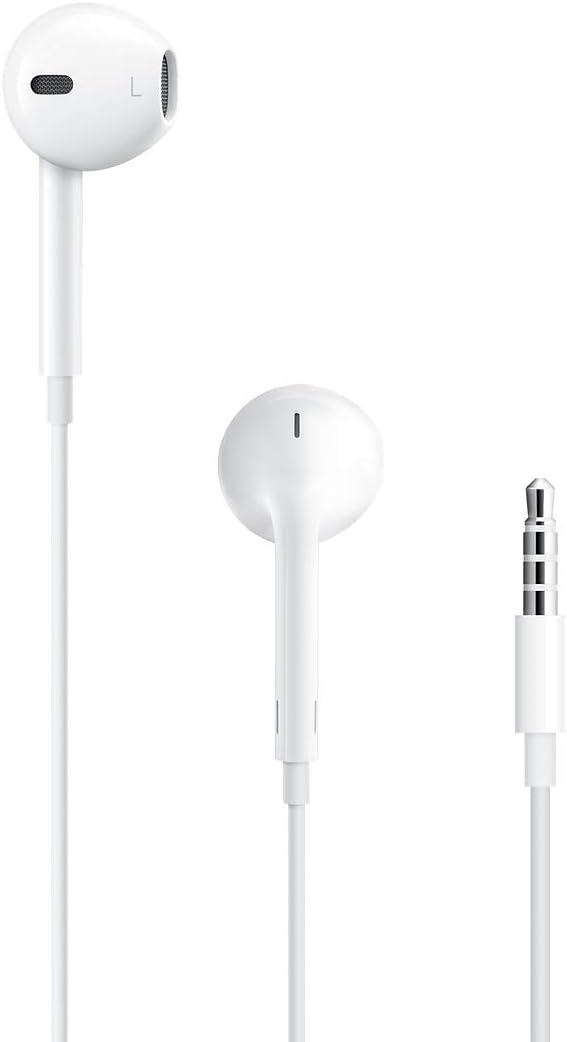 For Apple EarPods Headphones with 3.5mm Plug, Wired Ear Buds with Built-in Remote to Control Music, 